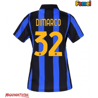 Inter Milan Federico Dimarco #32 Tricou Fotbal Replică 2026-27 Femei Acasa